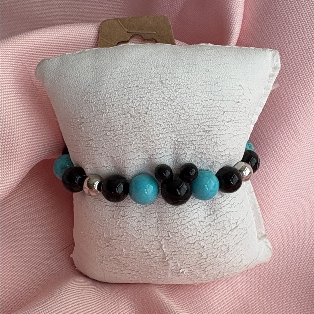 Disney Mickey Turquoise Beaded Bracelet - unisex - Picture 3 of 9